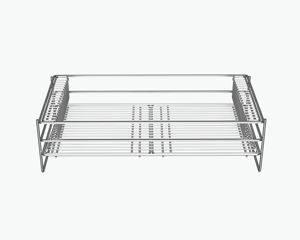 Wahei Enzo Stainless Steel Dish Drainer Rack Set