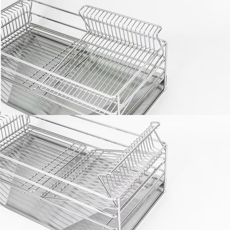 Wahei Enzo Stainless Steel Dish Drainer Rack Set