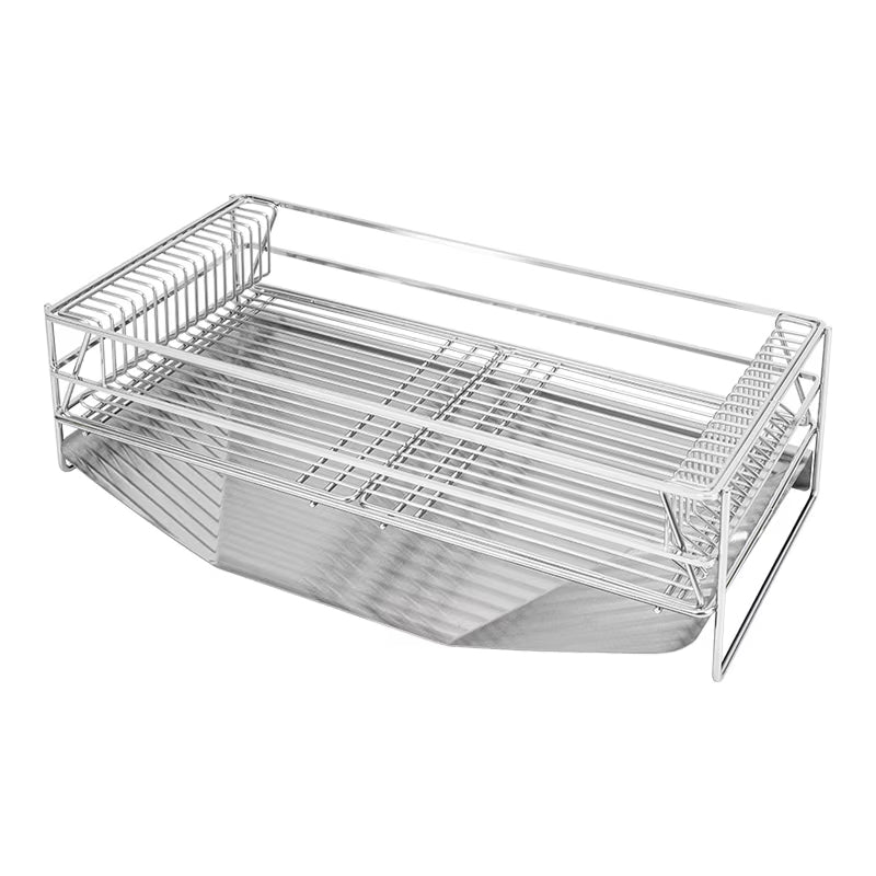 Wahei Enzo Stainless Steel Dish Drainer Rack Set