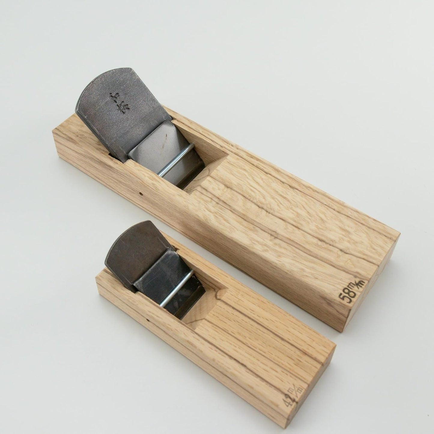 Wazakura Japanese Oak Wood Kanna Hand Plane - 58mm