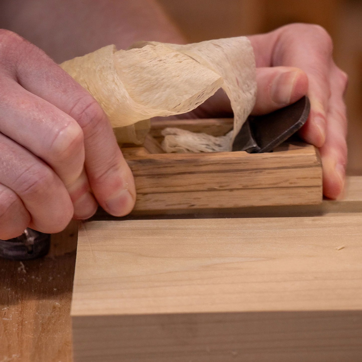 Wazakura Japanese Oak Wood Kanna Hand Plane - 58mm