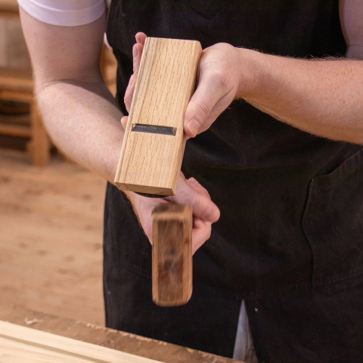Wazakura Japanese Oak Wood Kanna Hand Plane - 58mm