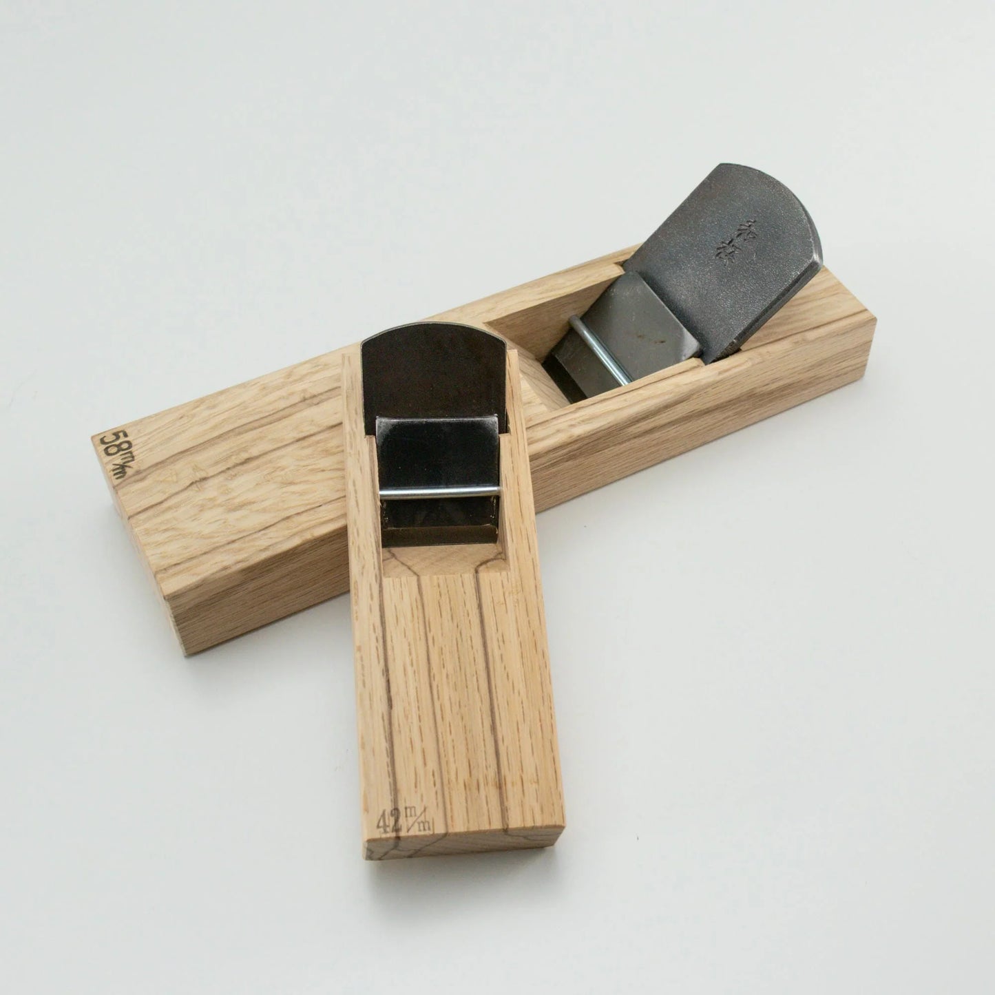 Wazakura Japanese Oak Wood Kanna Hand Plane - 58mm