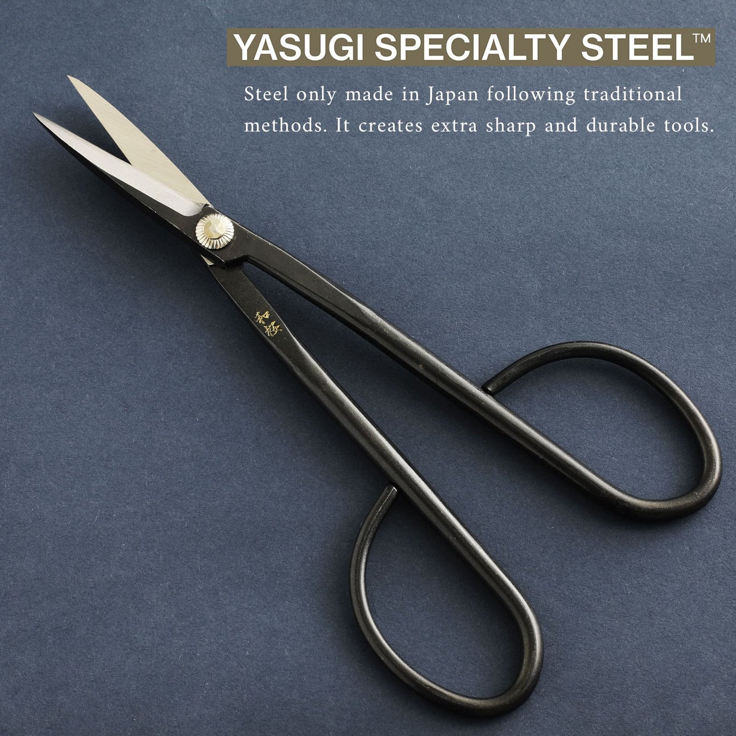 Wazakura Yasugi Steel Bonsai Twig Scissors 21cm