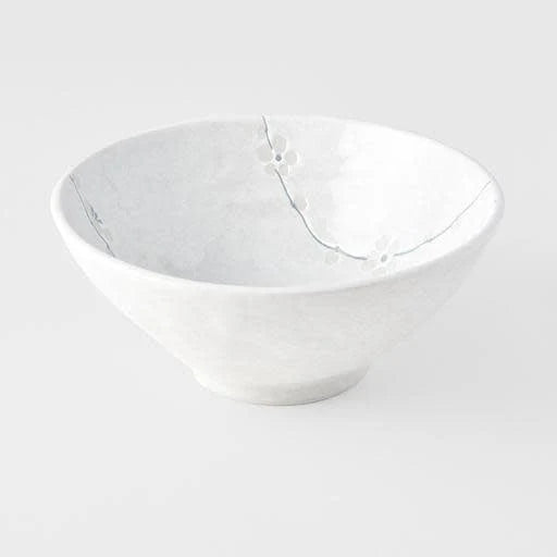 White Blossom Udon Bowl 19cm