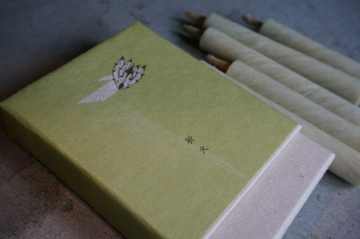 White Sage Warosoku 5 Candle - Purification
