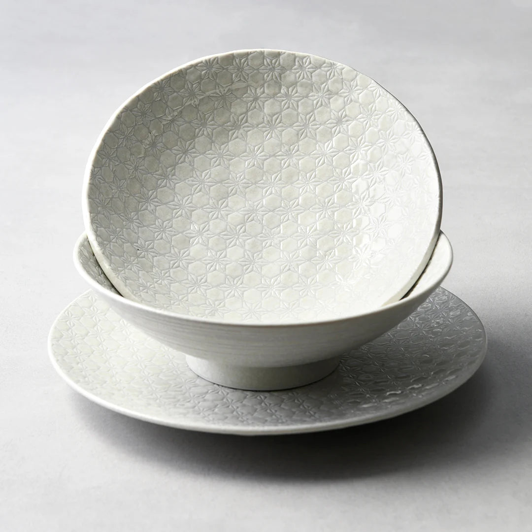 White Star Ramen Bowl 24cm