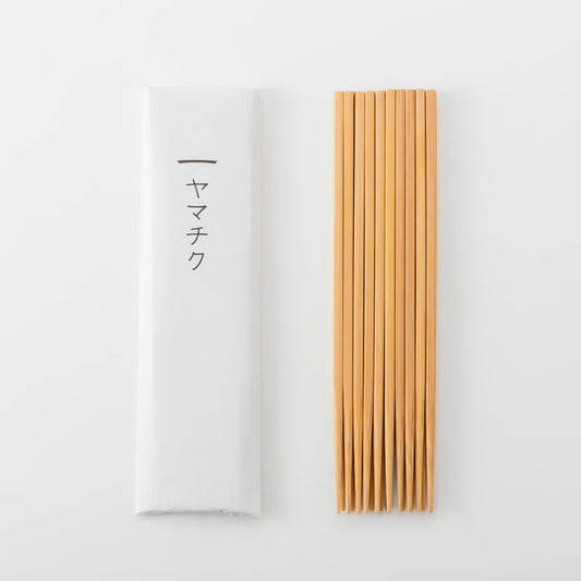 Yamachiku Susu Bamboo Chopsticks 23cm - Family Pack (10 Pairs)