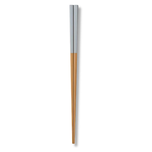 Yamachiku Susu Square Bamboo Chopsticks 23cm - Grey