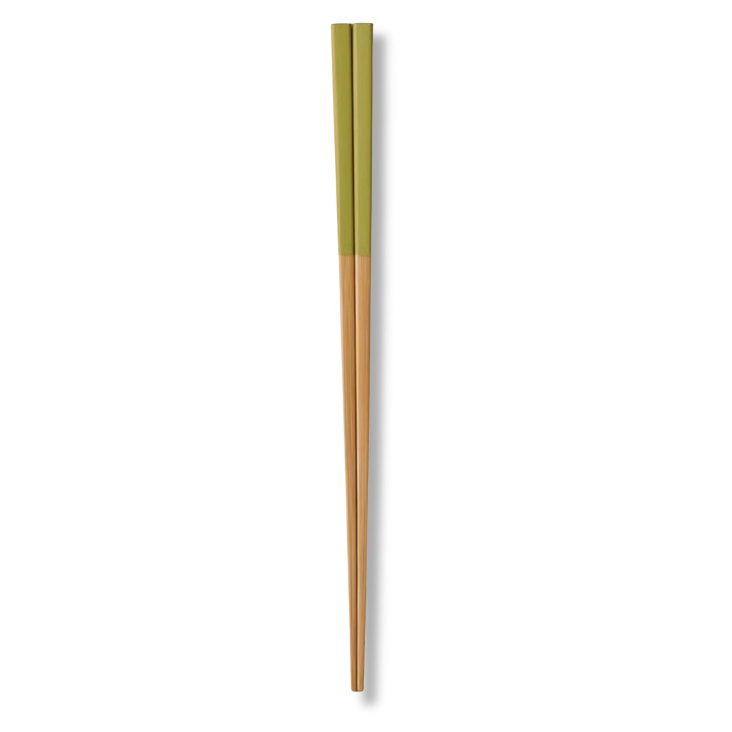 Yamachiku Susu Square Bamboo Chopsticks 23cm - Olive