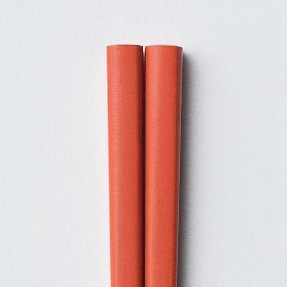 Yamachiku Susu Square Bamboo Chopsticks 23cm - Orange