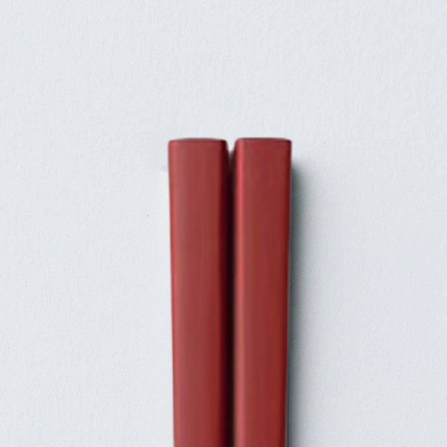 Yamachiku Susu Square Bamboo Chopsticks 23cm - Red