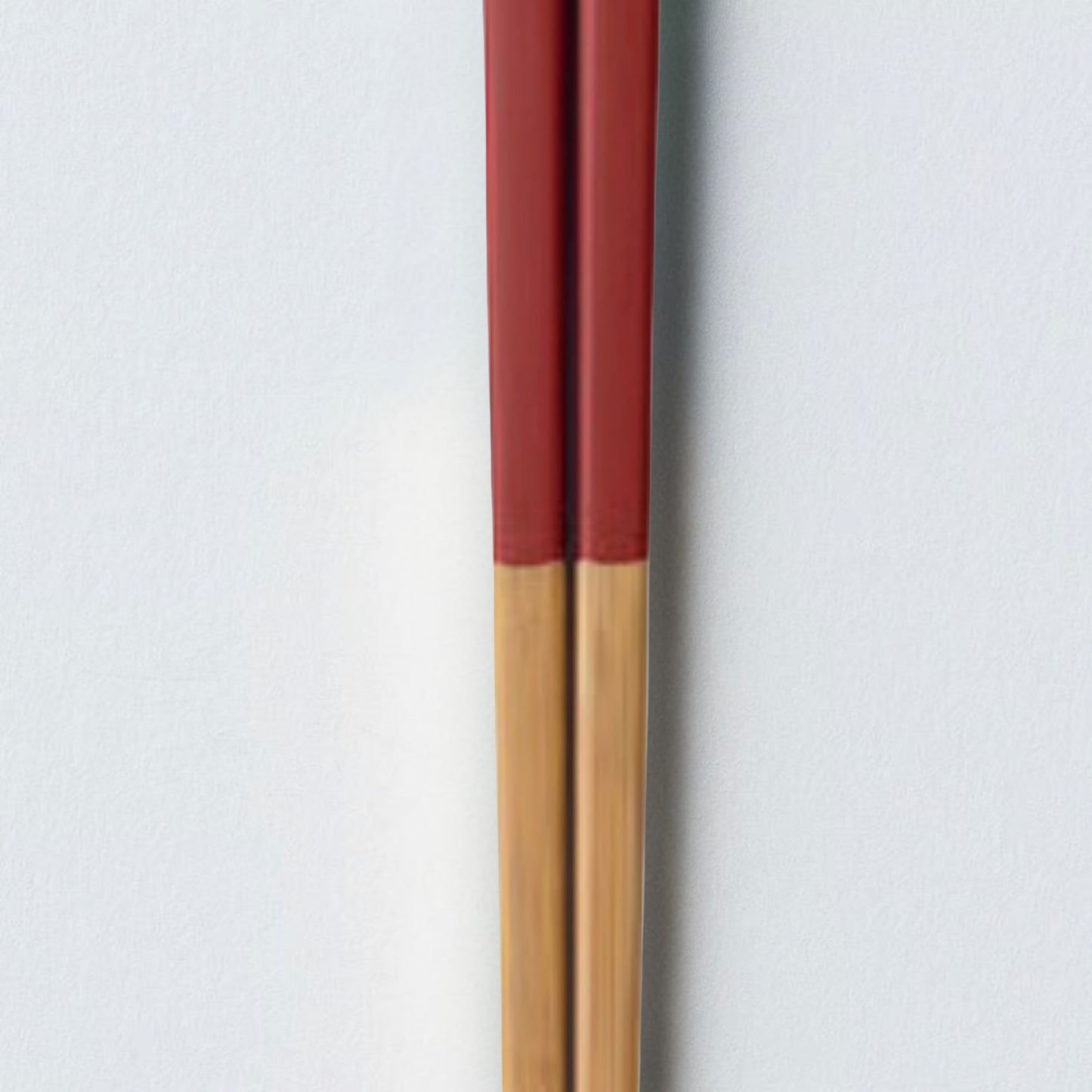 Yamachiku Susu Square Bamboo Chopsticks 23cm - Red