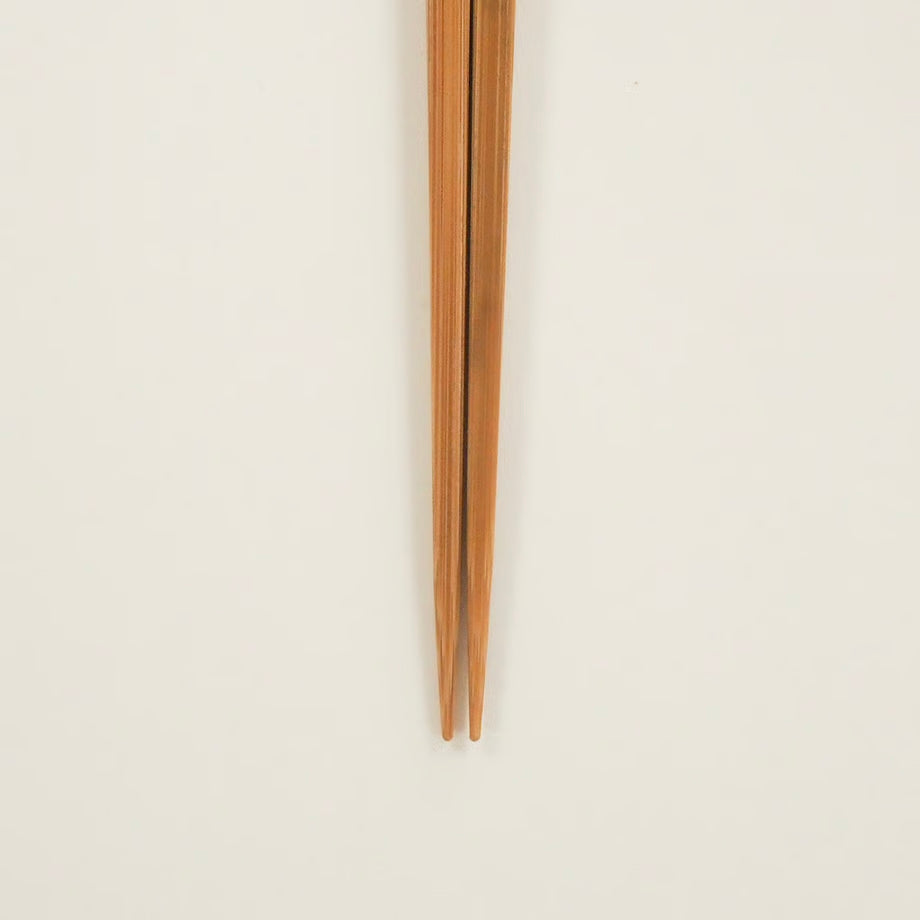 Yamachiku Sweet Urushi Bamboo Chopsticks 23.5cm - Mint Blue
