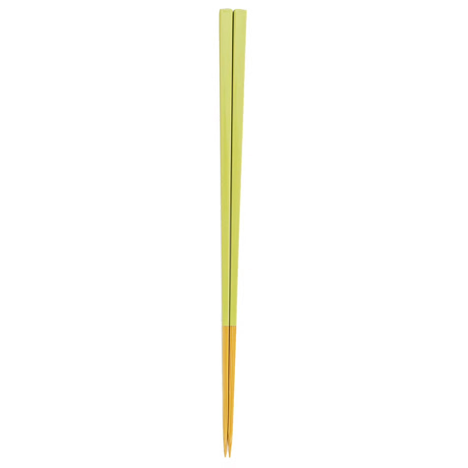 Yamachiku Sweet Urushi Bamboo Chopsticks 23.5cm - Pistaccio