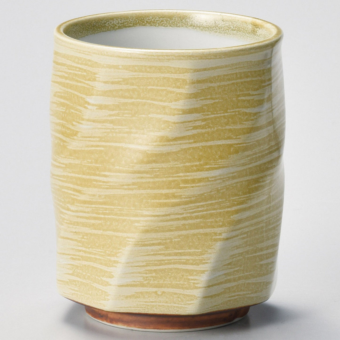 Yellow Octagonal Sushi Mug 330ml