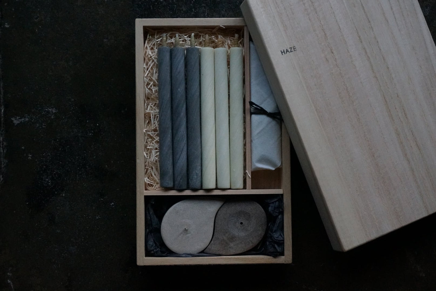 Yin & Yang Warosoku Candle Gift Set