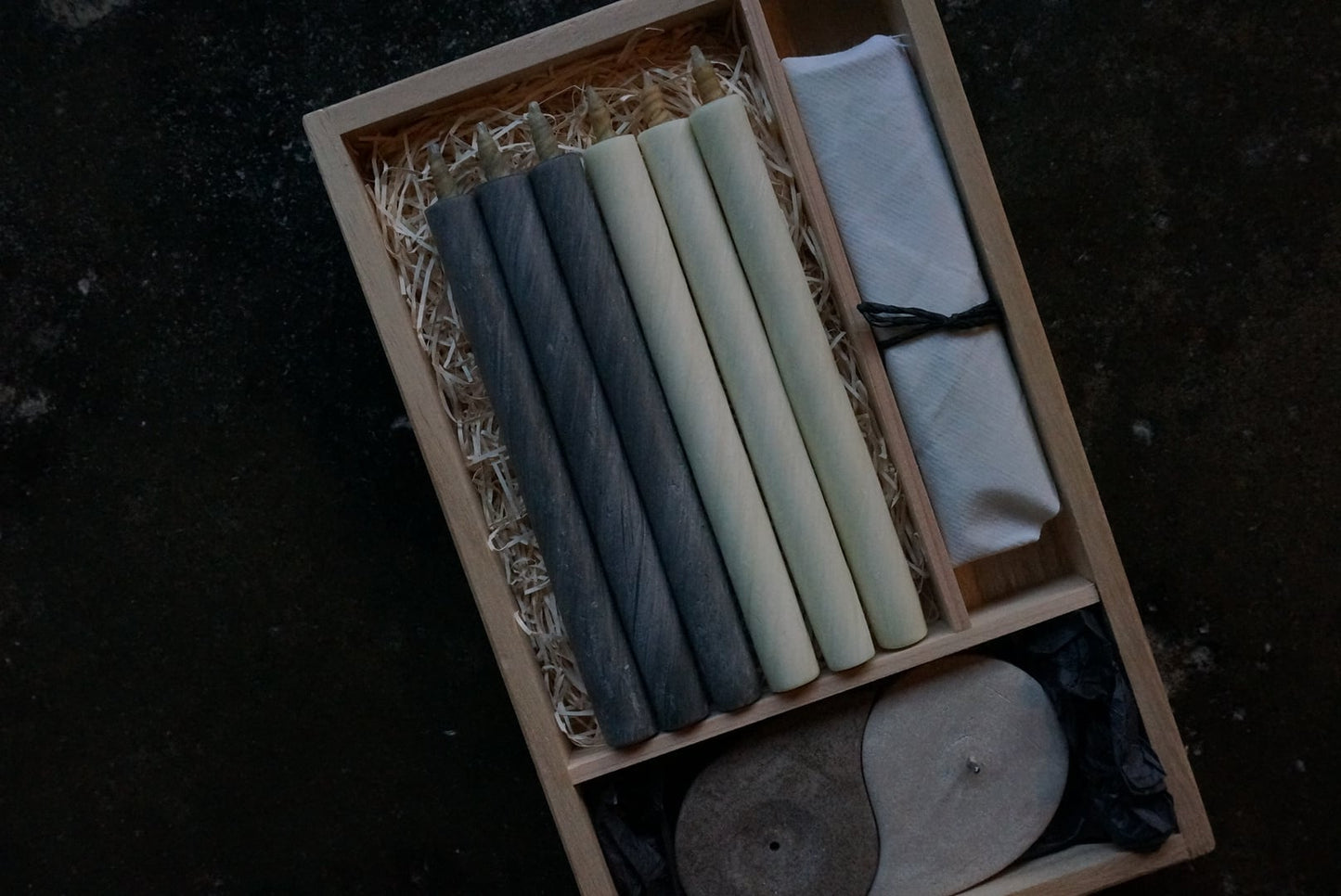 Yin & Yang Warosoku Candle Gift Set