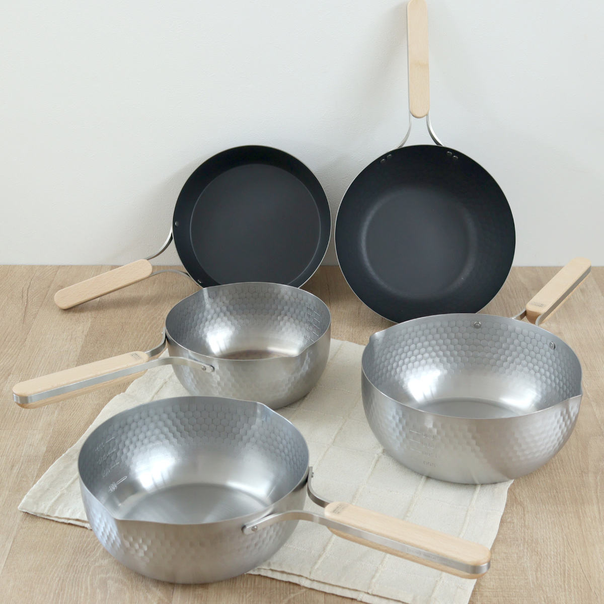 Enzo Stainless Steel Yukihira Pot 20cm