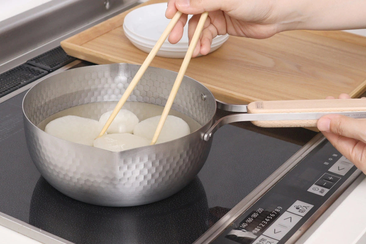 Enzo Stainless Steel Yukihira Pot 20cm