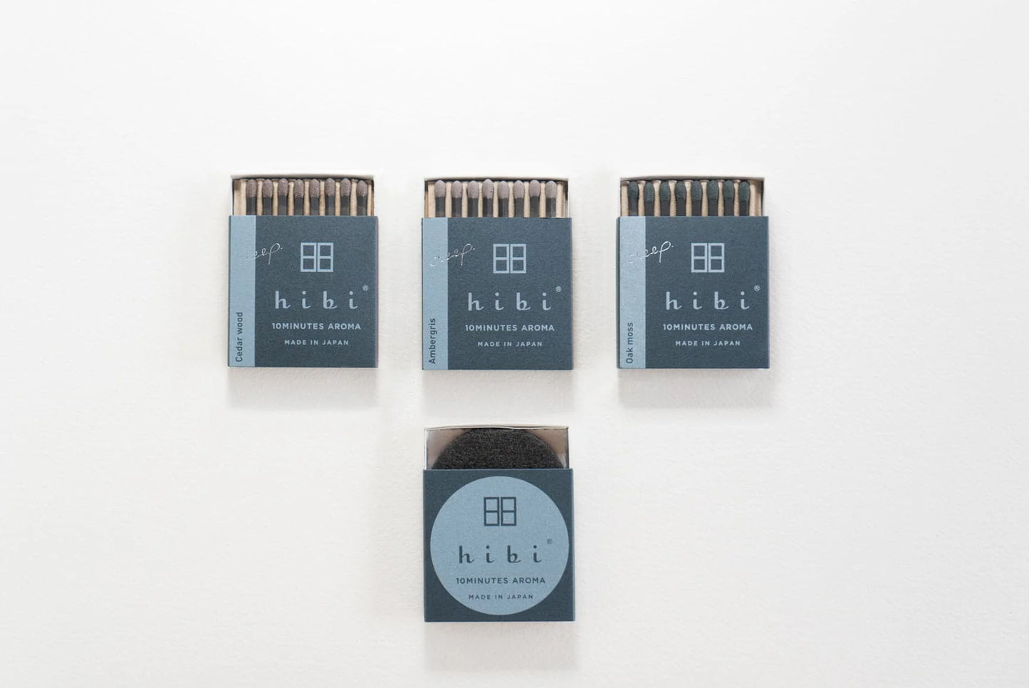 Hibi 10 Minutes Incense Matches Ambergris (Deep Aroma)