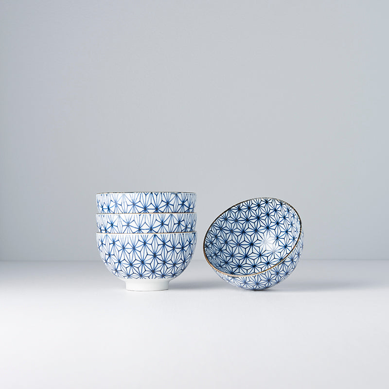 Starburst 4 piece boxed bowl set 11cm