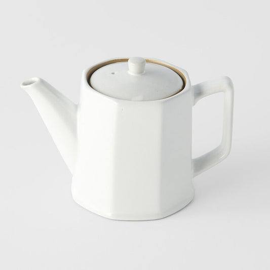 Teapot Octagonal white 560ml