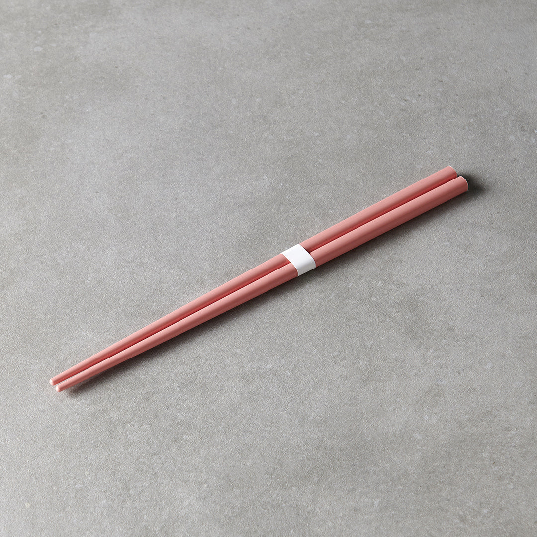 Pink & White chopsticks 23cm