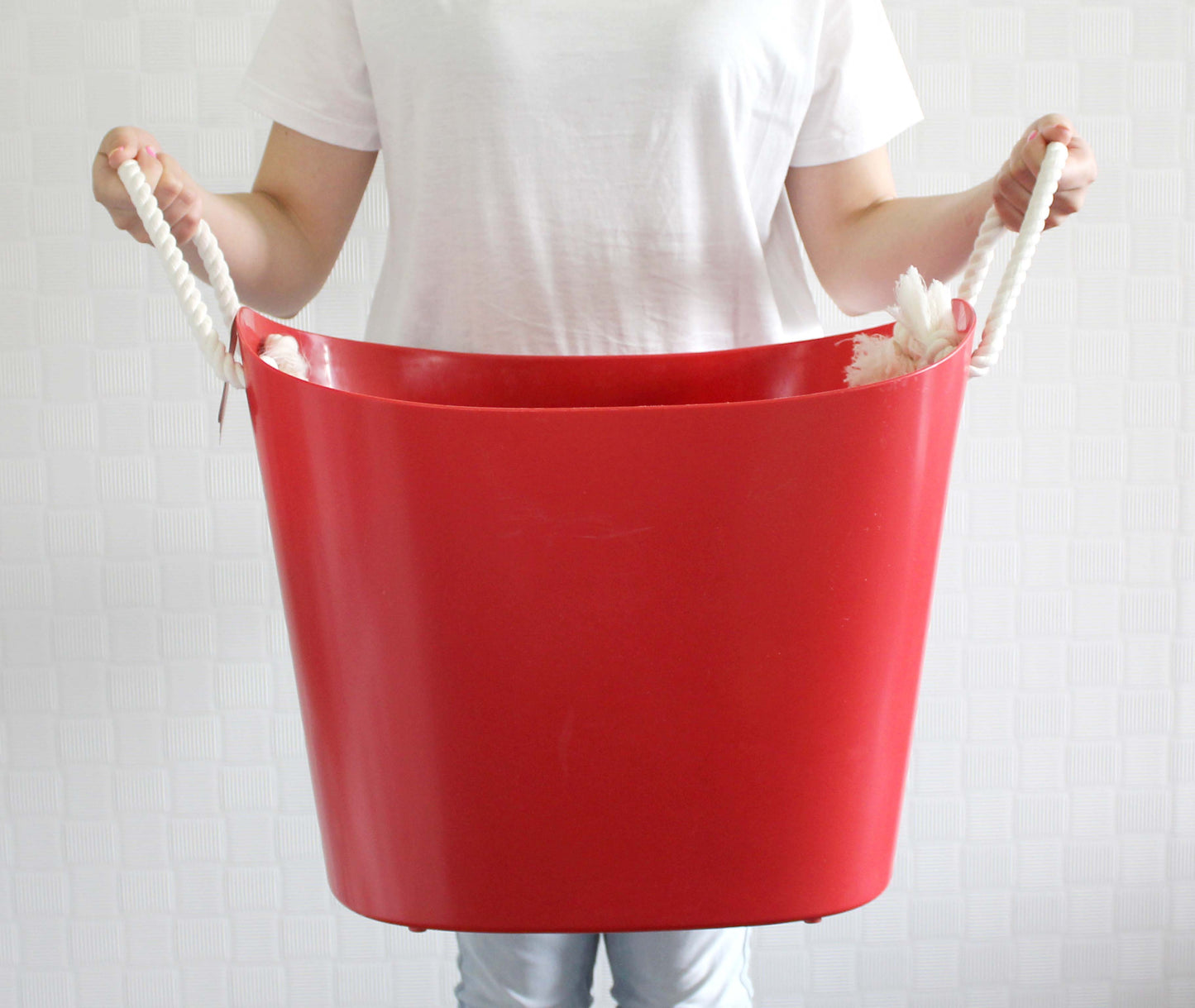 Hachiman Balcolore L Storage Basket 38L - Mustard