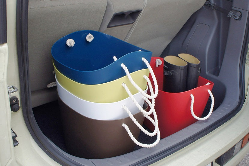 Hachiman Balcolore M Storage Basket 19L - Light Blue