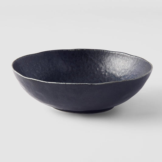 BB Black oval bowl 20cm