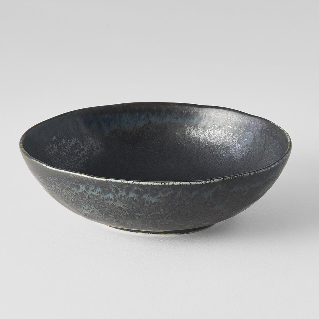 BB Black medium oval bowl 17cm