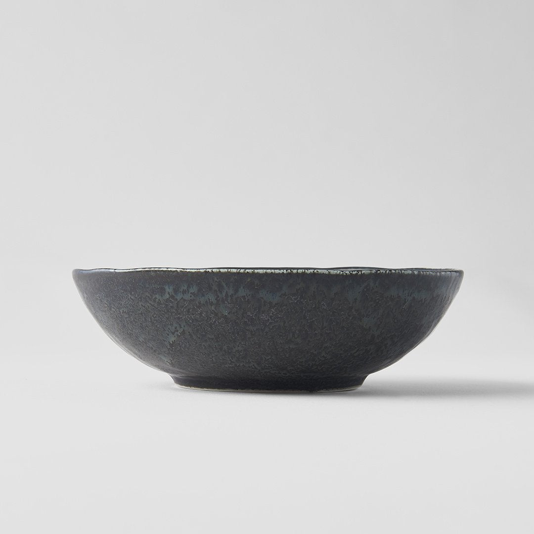 BB Black medium oval bowl 17cm