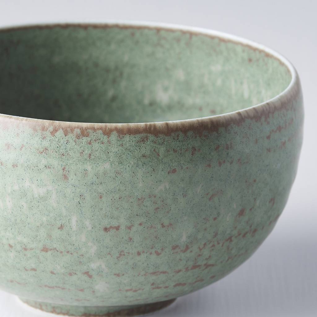 Green Fade U-shape bowl 13cm