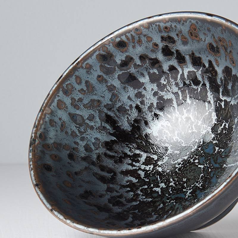 Black Pearl uneven medium bowl 16cm