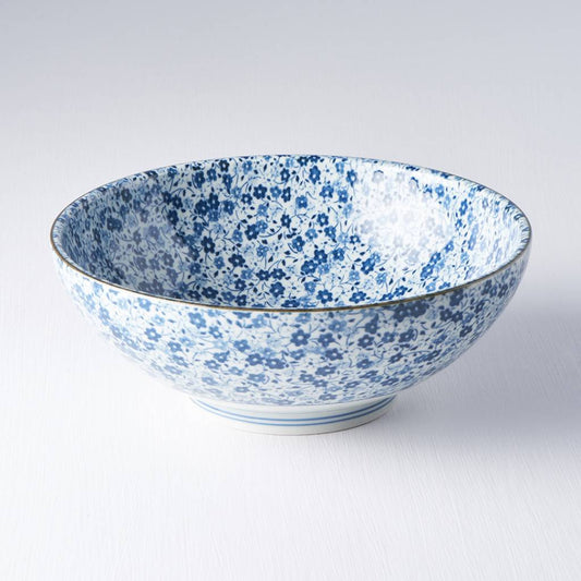 Blue Daisy serving bowl 21.5cm