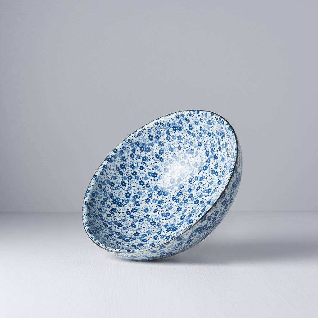 Blue Daisy serving bowl 21.5cm