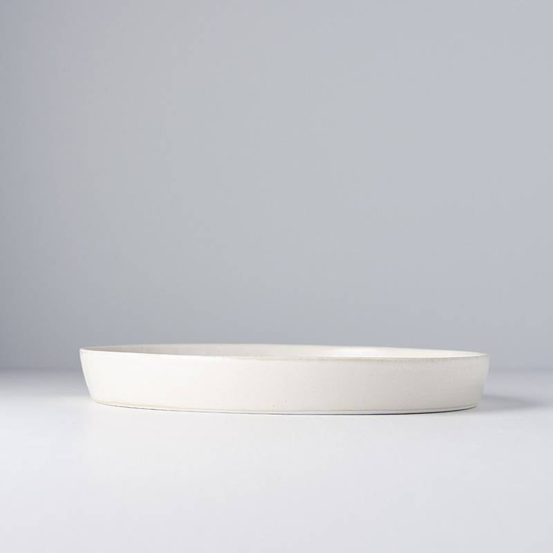 Craft White round high rim 25cm