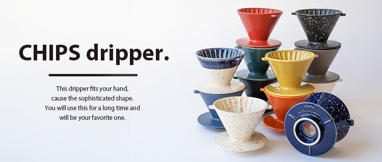 CHIPS Splash Black & White Gift Boxed Coffee Dripper for 1-2 Cups