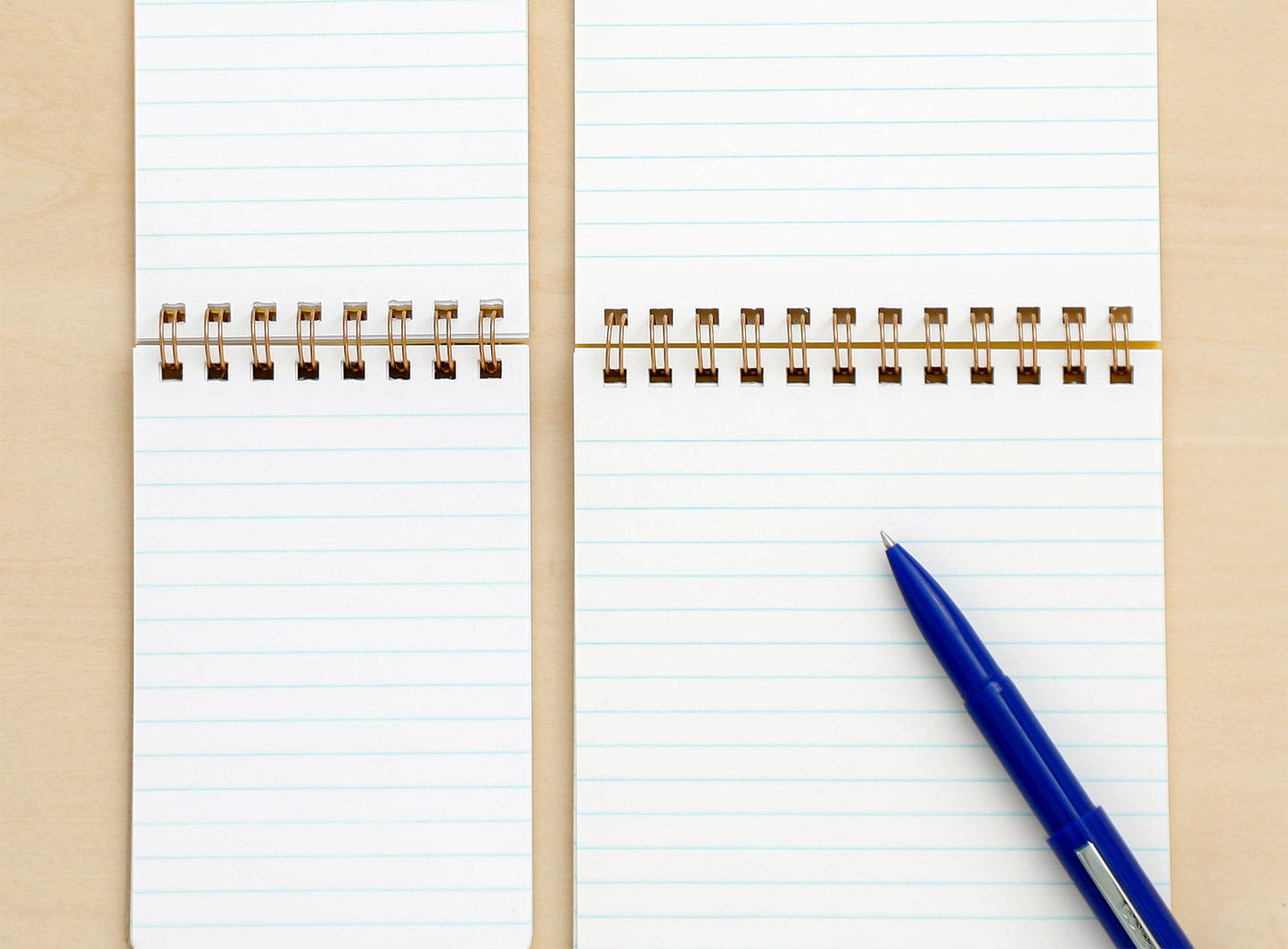 Penco Coil Lined Notepad M - Blue