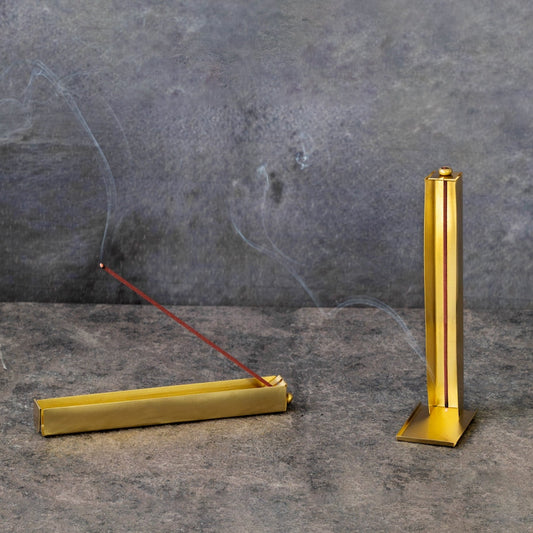 Brass Incense Stick Holder Dancing Smoke