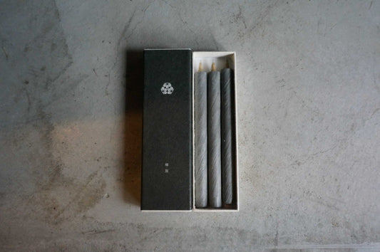 Cosmic Hemp & Charcoal "Warosoku" Candle