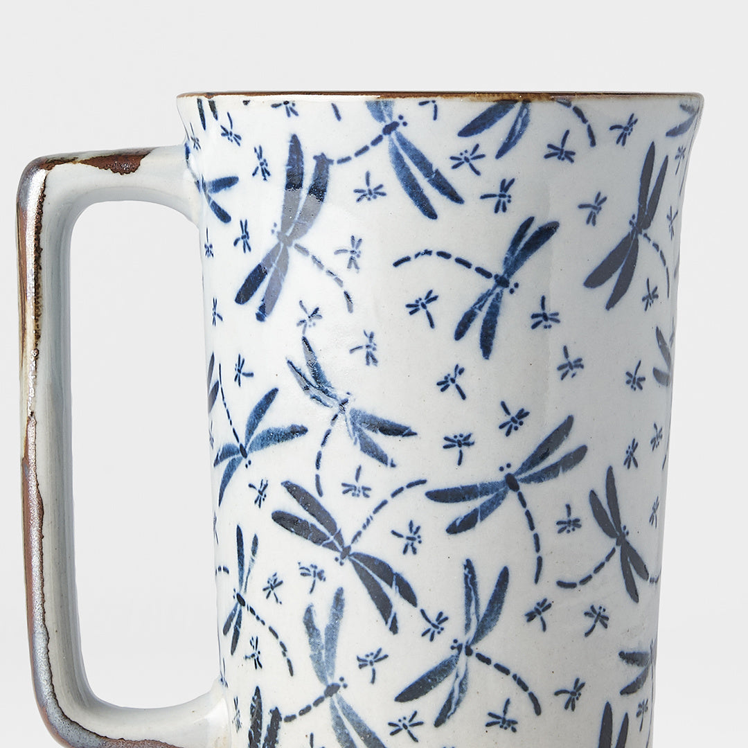 Dragonfly mug with handle 400ml