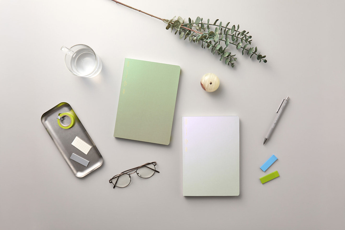 Stalogy 365 Days Notebook Grid A5 - 2026 Limited Edition Aurora White