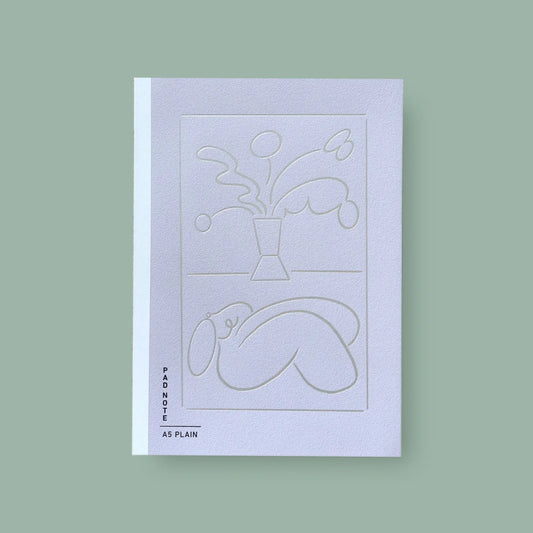 Sikigu A5 Pad Note 'Easy Edition' (Plain/Grey)