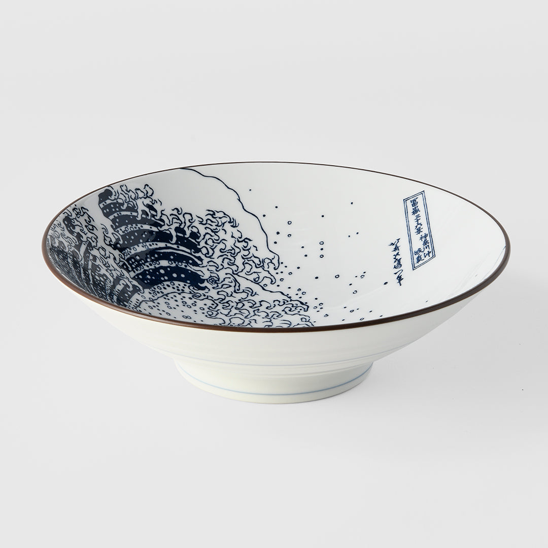 Great Wave Ramen Bowl 24cm