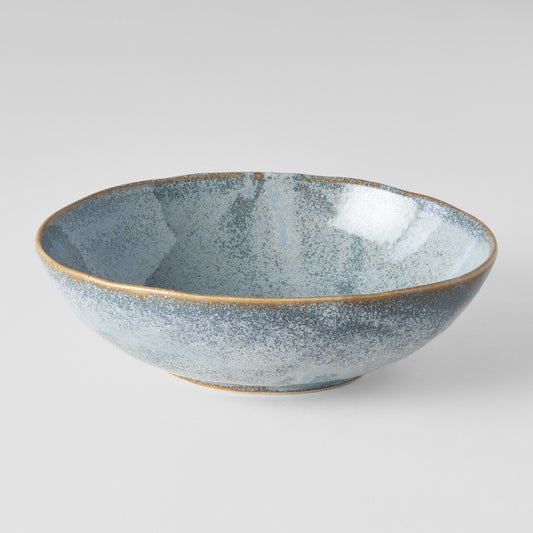 Steel Grey oval bowl 17cm