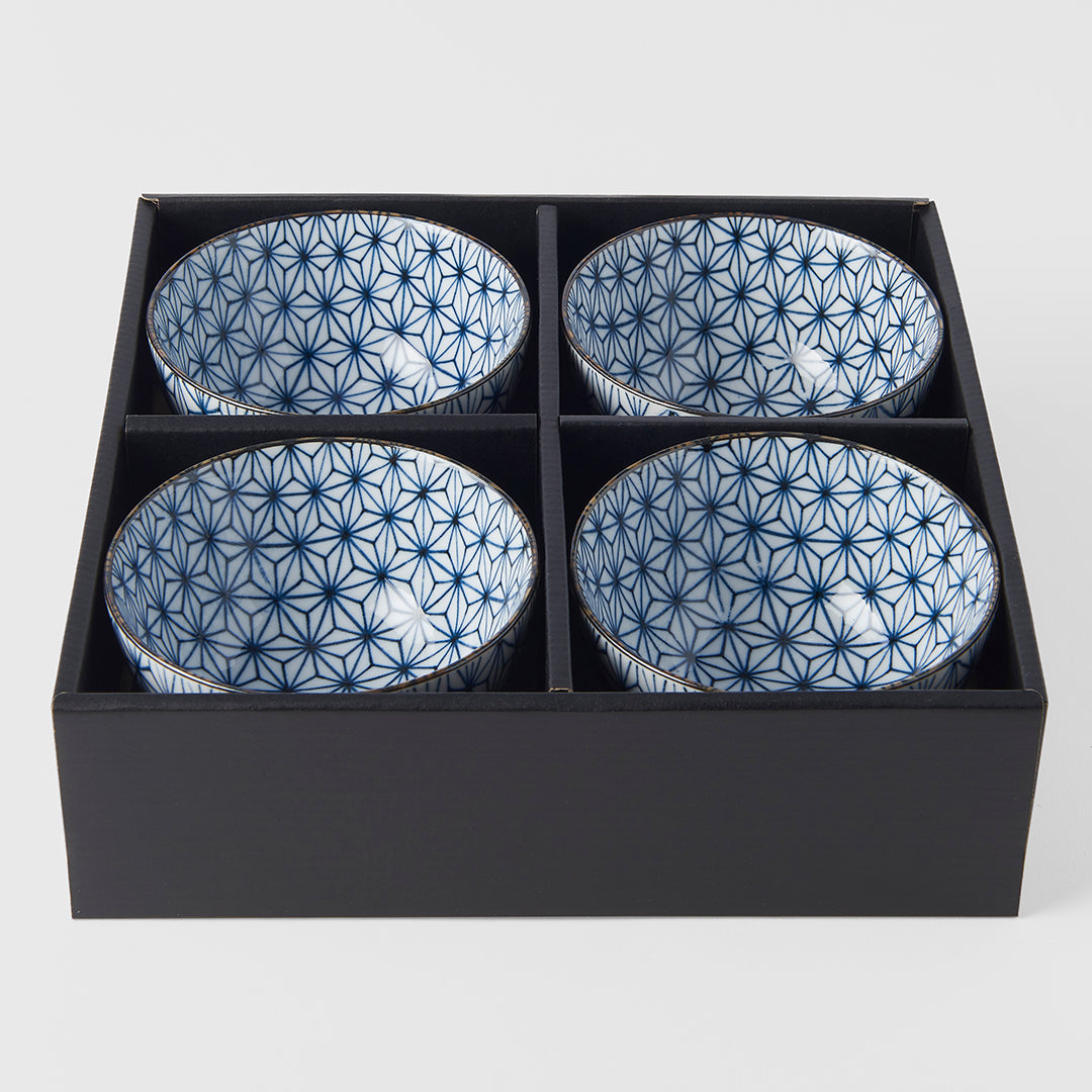 Starburst 4 piece boxed bowl set 11cm