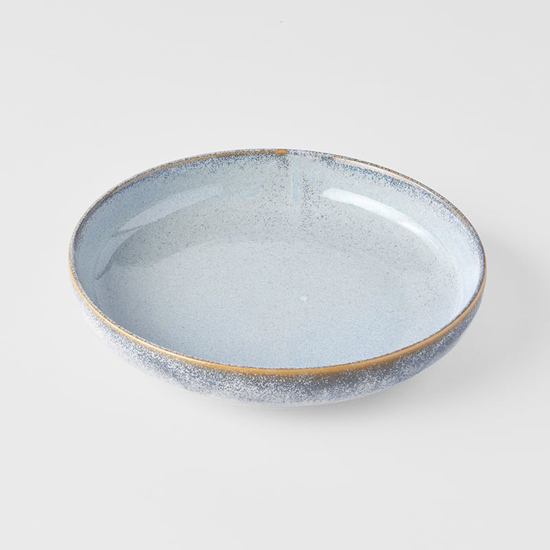 Pan High Rim Steel Grey high rim plate 20cm x 4cm – Made In Japan UK