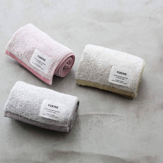 Shinto Yukine face and hand towel grey - 33 x 82cm